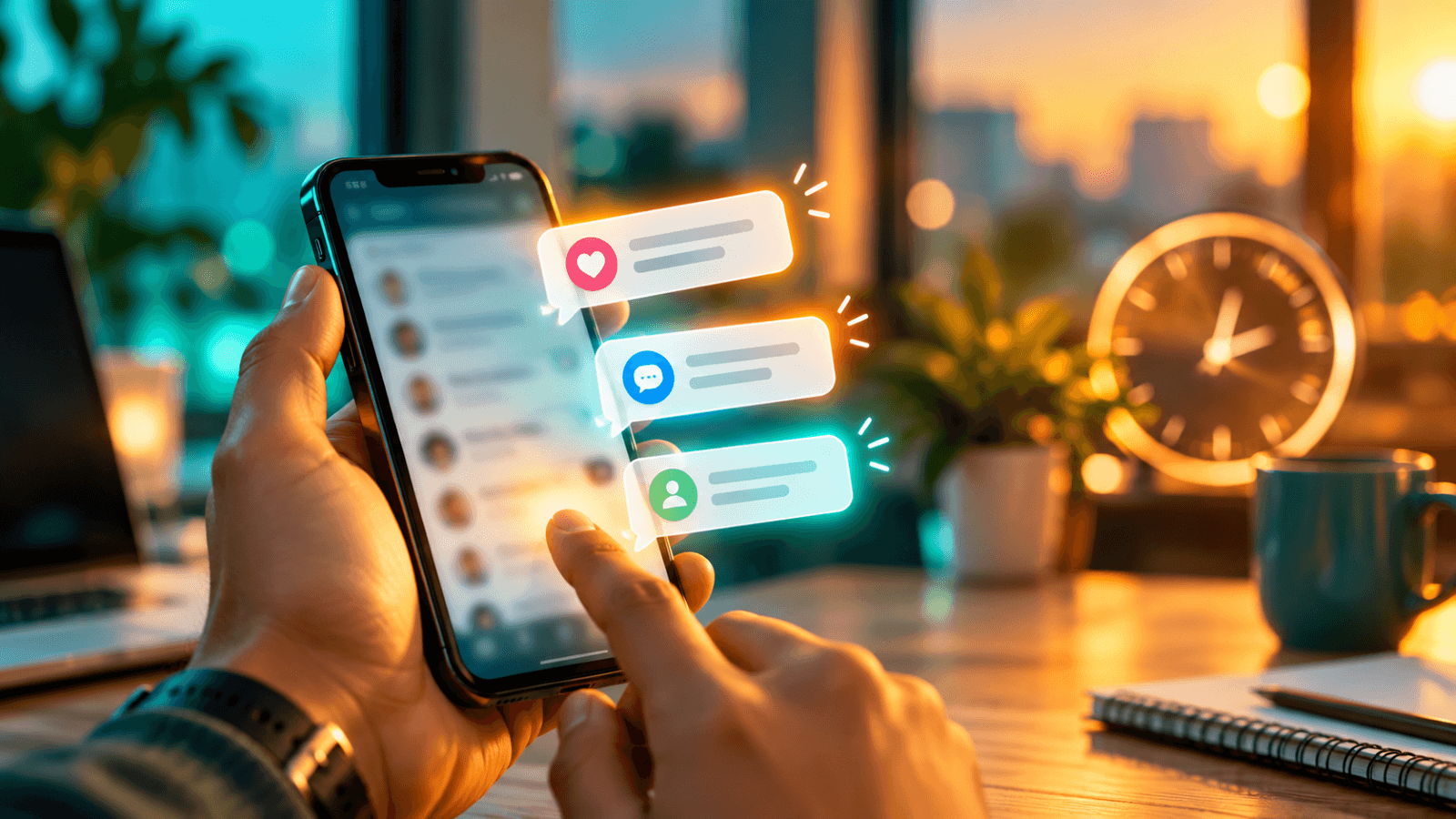 Replying fast catches people at the peak of their interest