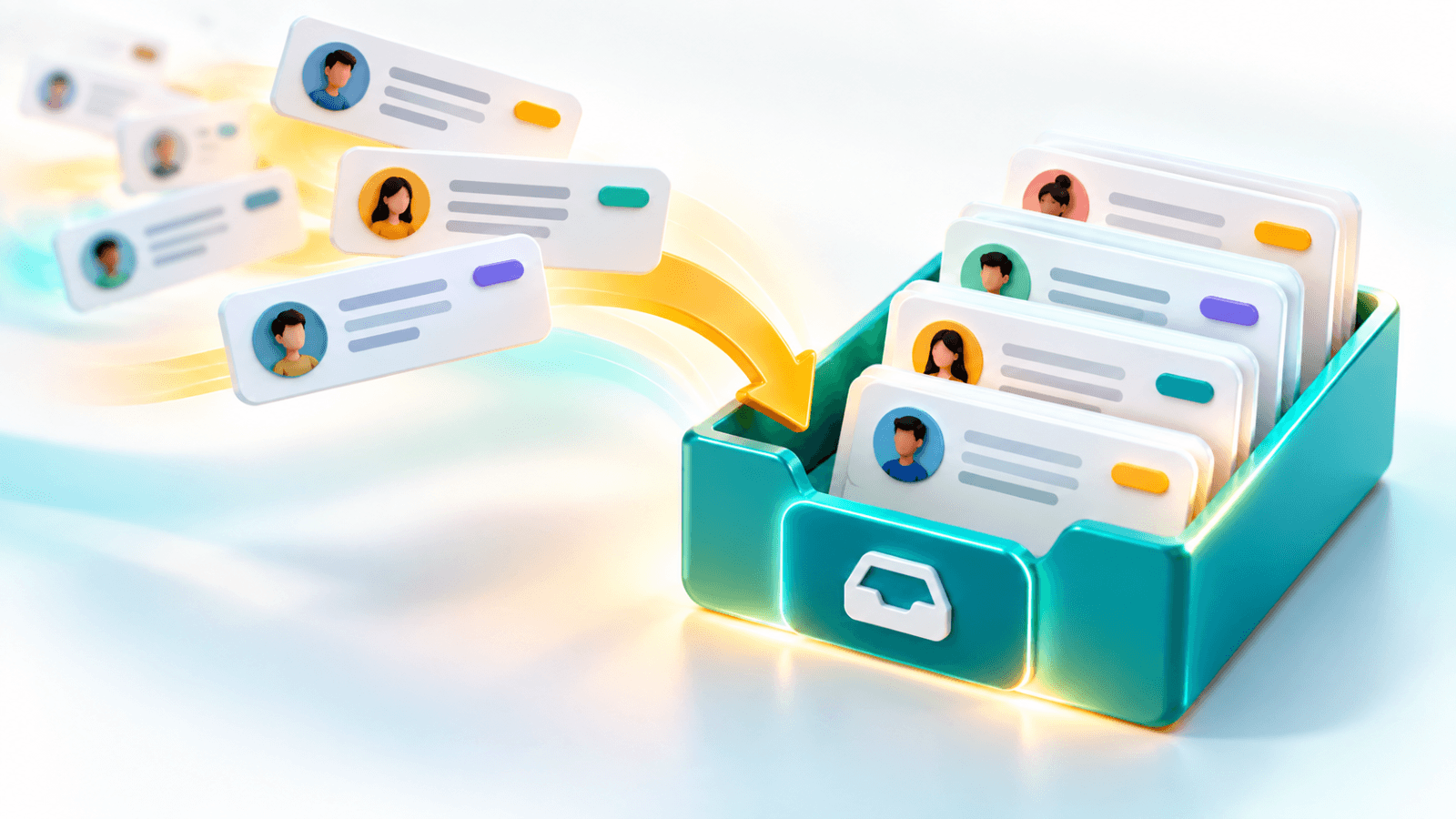 Every lead lands in one organised inbox
